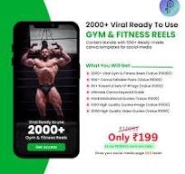 500+ AI Fitness Reel Bundle